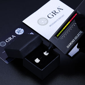 S925 Moissanite Hidden Door Earrings - Different Drips