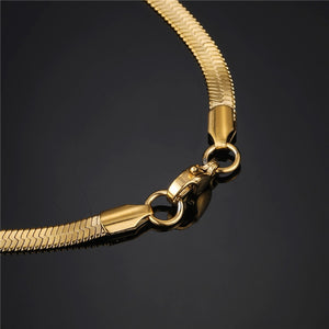 3-5mm Herringbone Chain - Different Drips