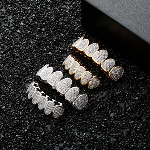 Two-Tone Iced Grillz - Different Drips