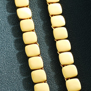 10mm Glacier Clustered Tennis Chain - Different Drips
