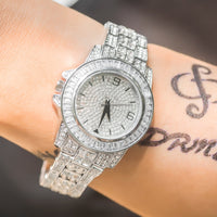 Thumbnail for Iced Baguette Bezel Watch - Different Drips