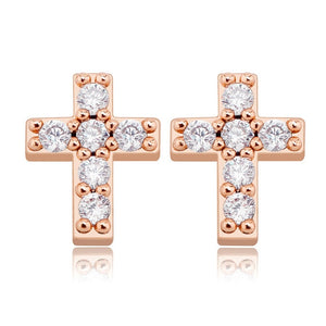 925 Sterling Silver Cross Earrings - Different Drips
