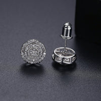 Thumbnail for Iced Pave Compass Stud Earrings - Different Drips