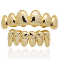 Thumbnail for Solid 18k Gold Plated Grillz - Different Drips