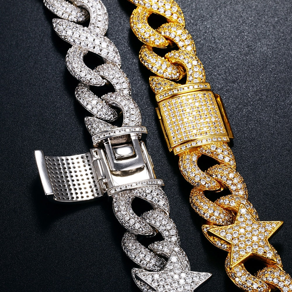15mm Infinity Five Star Chain - Different Drips