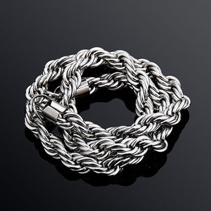 8mm Braided Rope Chain - Different Drips