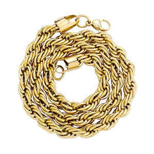 8mm Braided Rope Chain - Different Drips