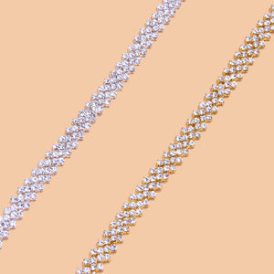 Prong Cuban Anklet - Different Drips