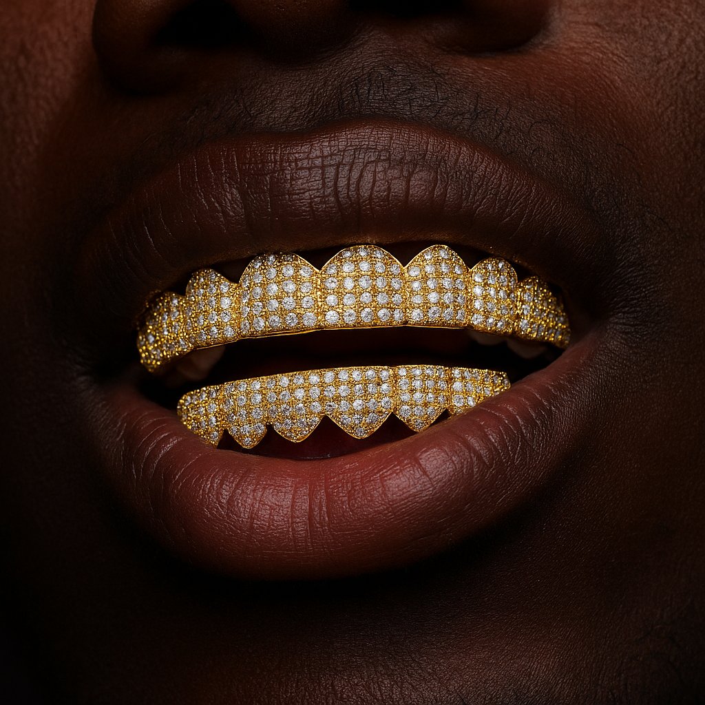 Iced Out Already pre-made Grillz - Different Drips