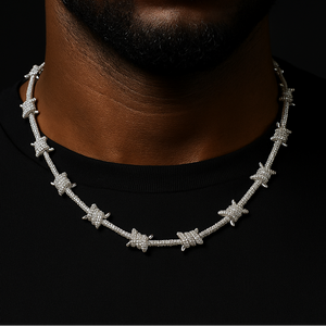 8mm Barbed Wire Chain - Different Drips
