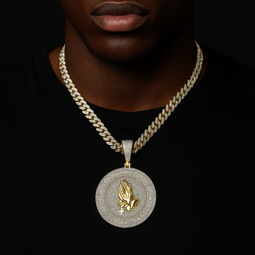 In God We Trust Pendant - Different Drips