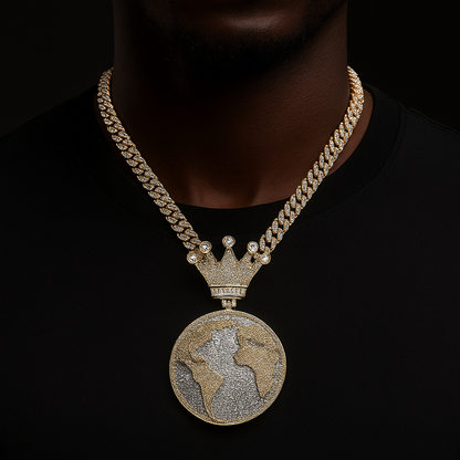 Baguette King Of The World Pendant - Different Drips