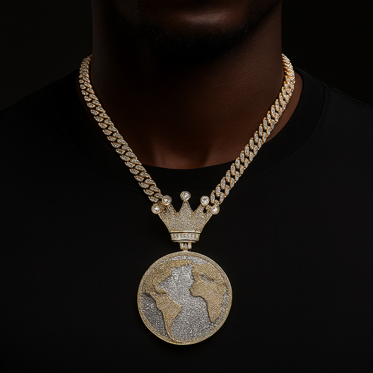 Baguette King Of The World Pendant - Different Drips