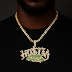 Iced Out Hustla Money Pendant - Different Drips