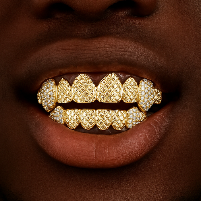 Iced Out Pave Grillz - Different Drips
