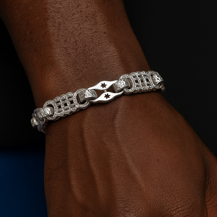 10mm Solid Pulley Link Bracelet - Different Drips