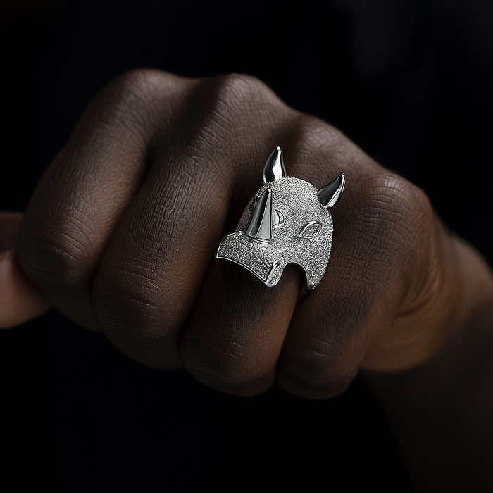 Iced Out Rhino Rings - Different Drips