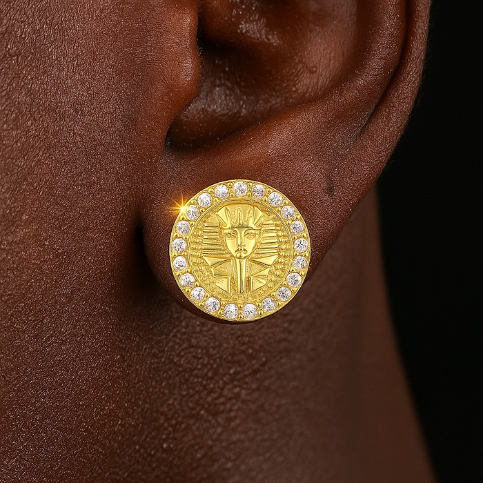 S925 Moissanite Pharaoh Earrings - Different Drips