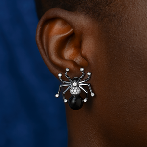 S925 Moissanite Spider Earrings - Different Drips