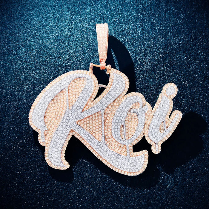 Two Custom Pendants for Daniel - Different Drips