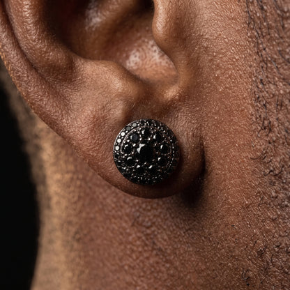 Round Crown Clustered Earrings - Different Drips