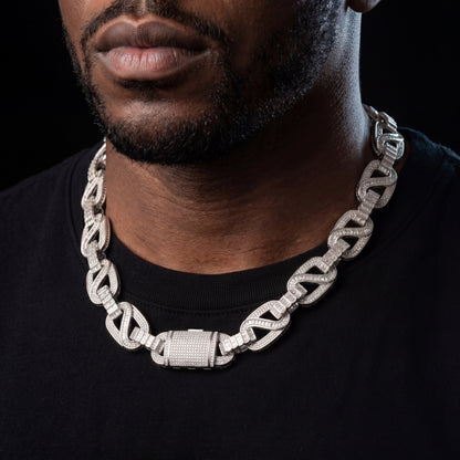 20mm Baguette Mariner Link Chain - Different Drips