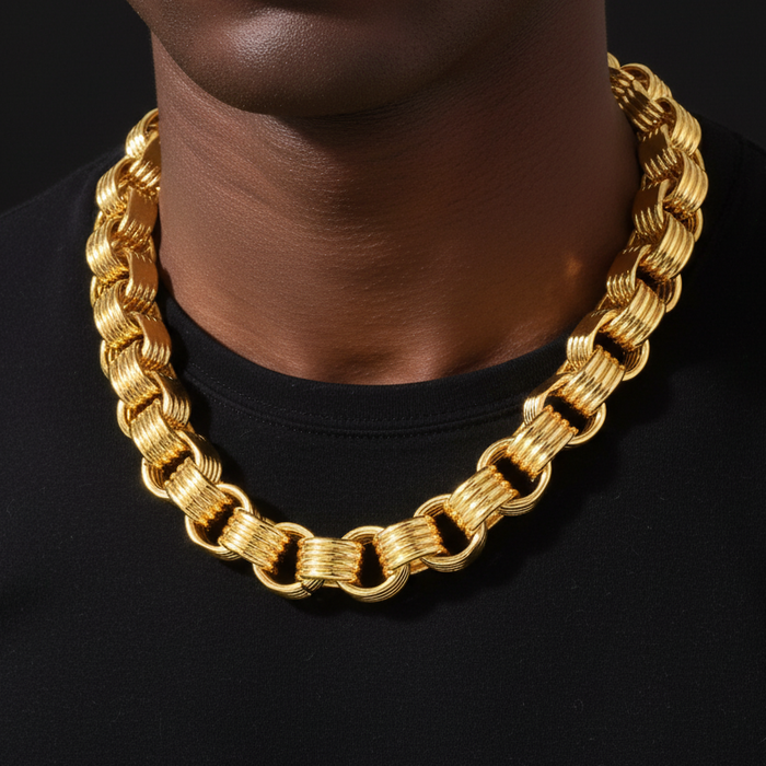 14mm Solid Classic Rolo Link Chain - Different Drips