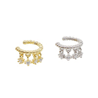 Thumbnail for S925 Women's Fringe Huggie Earrings - Different Drips