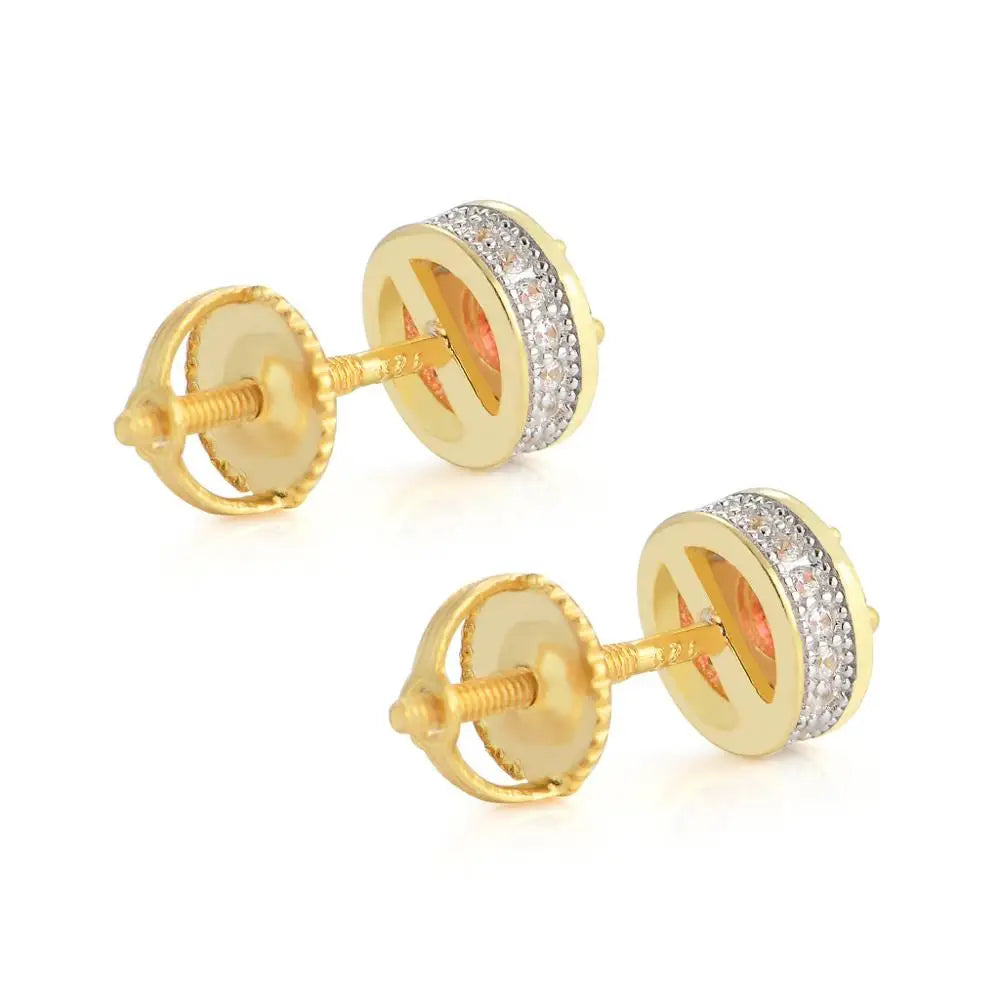S925 Halo Stud Earrings - Different Drips