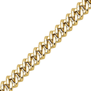 10mm Rainbow Prong Cuban Link Bracelet - Different Drips