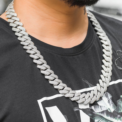 20mm Prong Cuban Chain - Different Drips