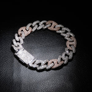 14mm Mariner Cuban Link Bracelet - Different Drips