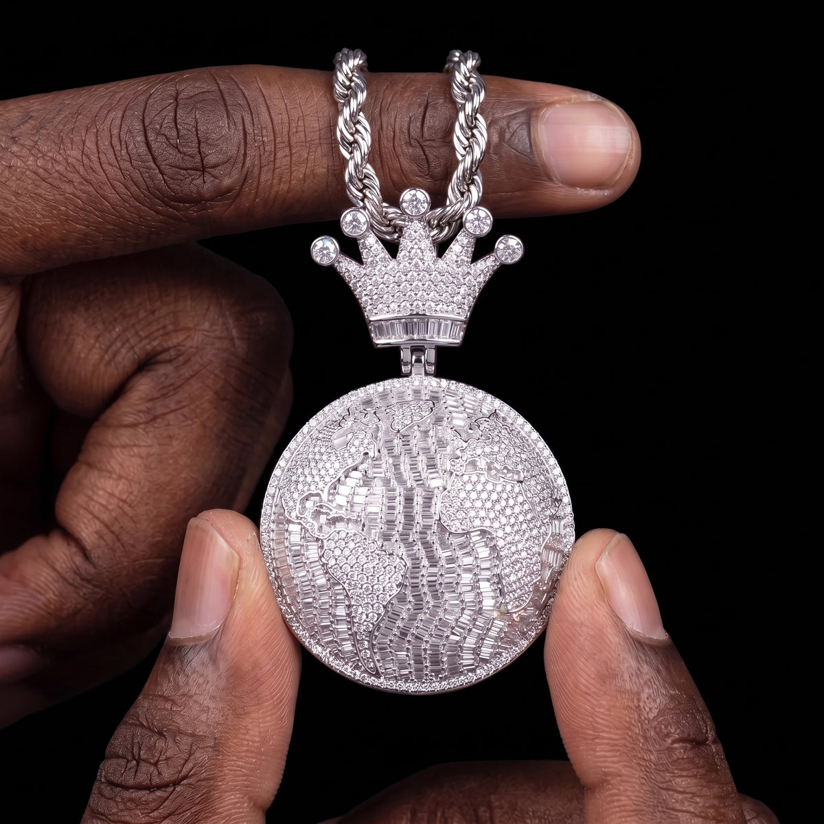 Baguette King Of The World Pendant - Different Drips