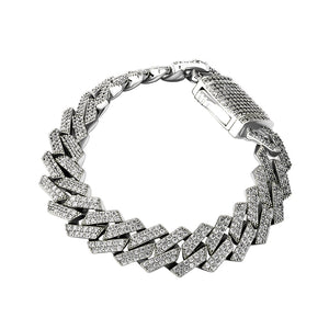 14mm Prong Cuban Link Bracelet - Different Drips