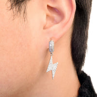 Thumbnail for Diamond Lightning Drop Earrings - Different Drips
