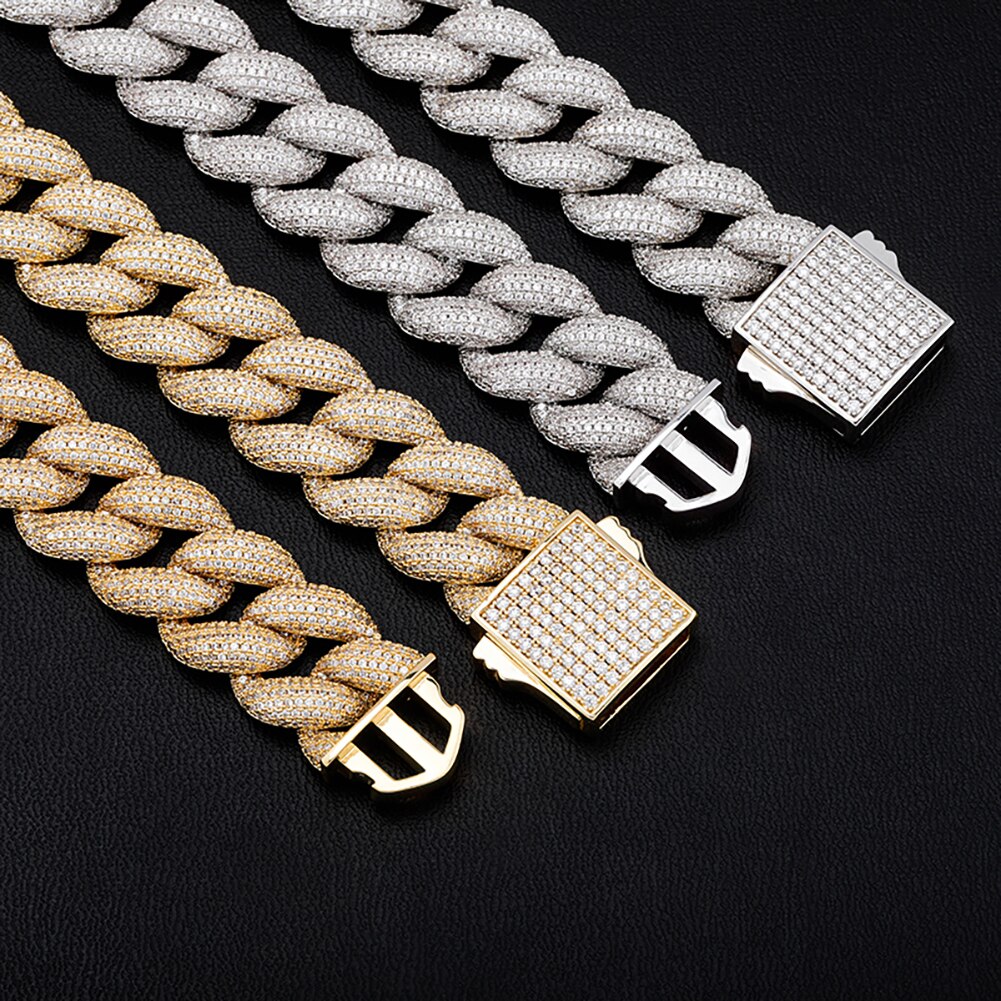 18mm Miami Cuban Link Chain - Different Drips