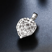 Thumbnail for Iced Lion Head with Emerald Eyes Pendant - Different Drips