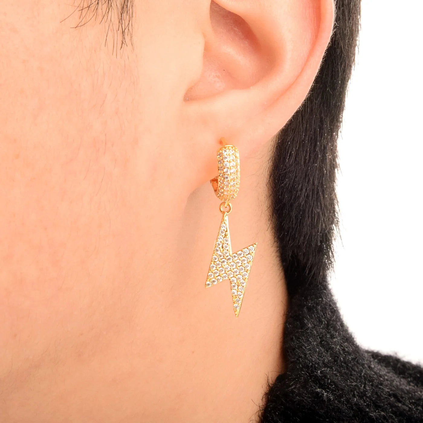 Diamond Lightning Drop Earrings - Different Drips