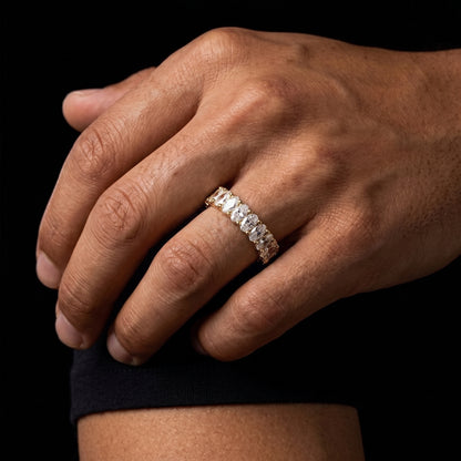 5mm Baguette Ring - Different Drips