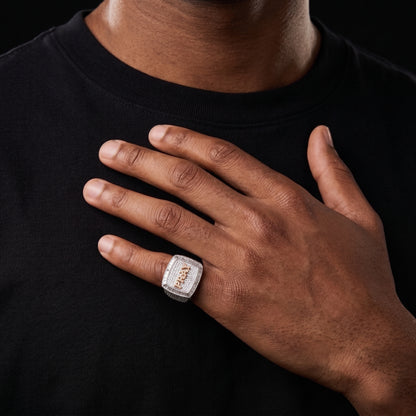 Custom Letter Championship Ring - Different Drips