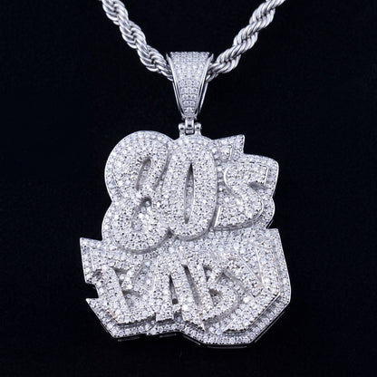 Iced Out 80'S BABY Pendant - Different Drips