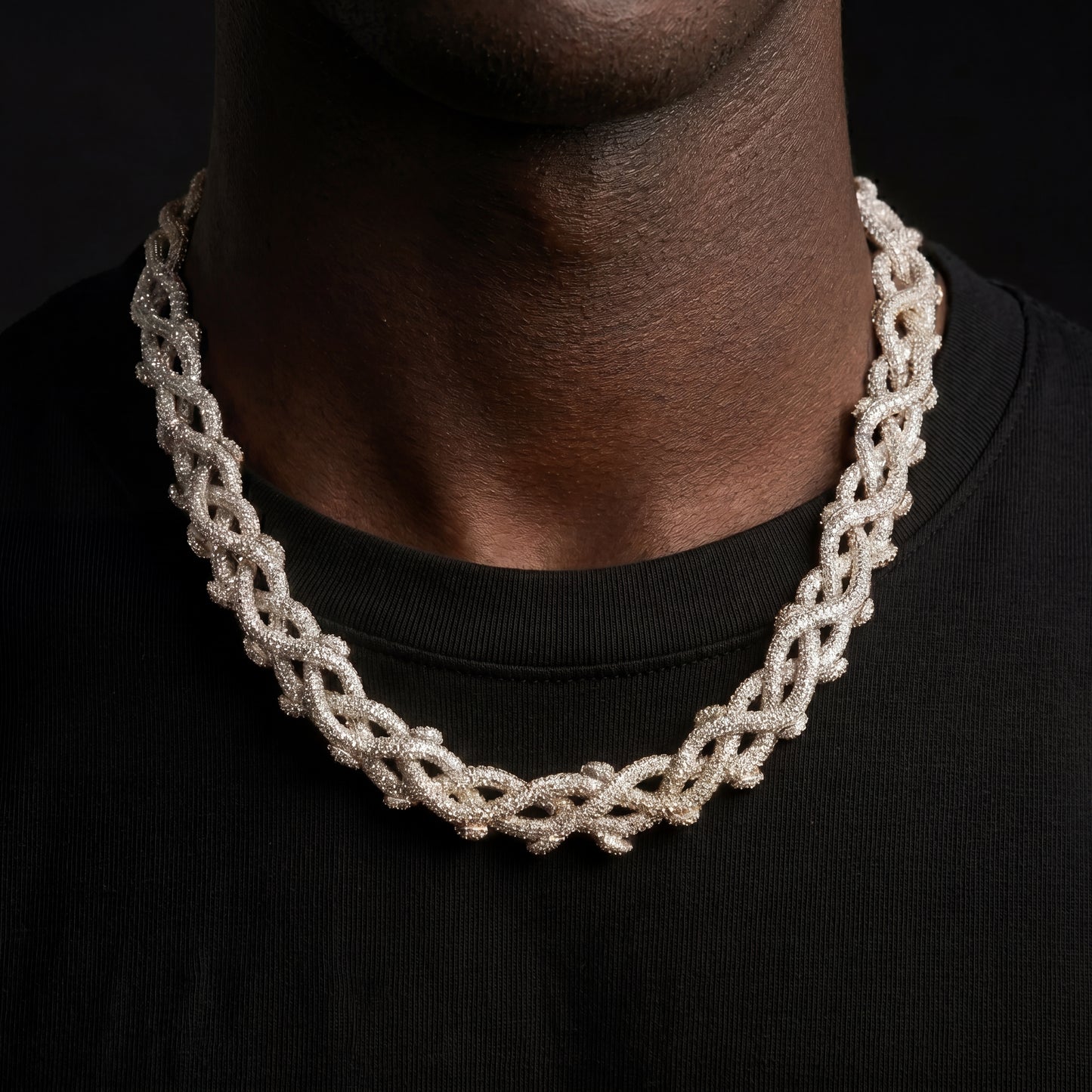 18mm Crown of Thorns Chain - Different Drips