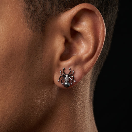 S925 Moissanite Spider Earrings - Different Drips