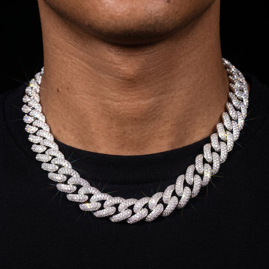 15mm Miami Cuban Link Chain - Different Drips