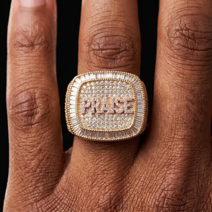 Custom Letter Championship Ring – view 4