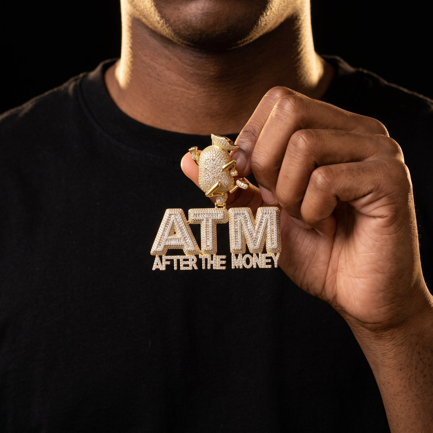 Iced ATM After The Money Pendant - Different Drips