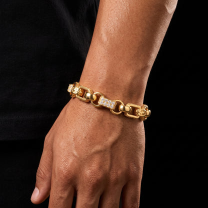 14mm Ring Link Box Bracelet - Different Drips