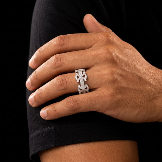 10mm Byzantine Ring - Different Drips