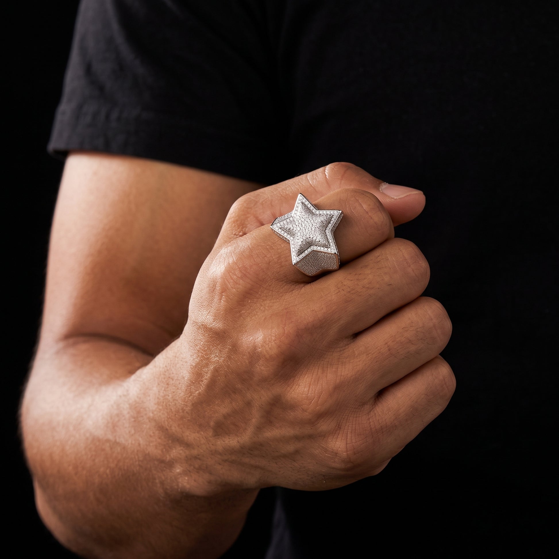 Five Star VVS Moissanite & S925 Ring - Different Drips