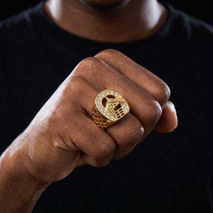 Horse Head Signet Ring - Different Drips